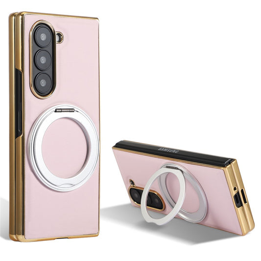 Galaxy Z Fold8 Ultra – Magnetische Handyhülle aus Kunststoff, PU-Leder und TPU, mit Ständer