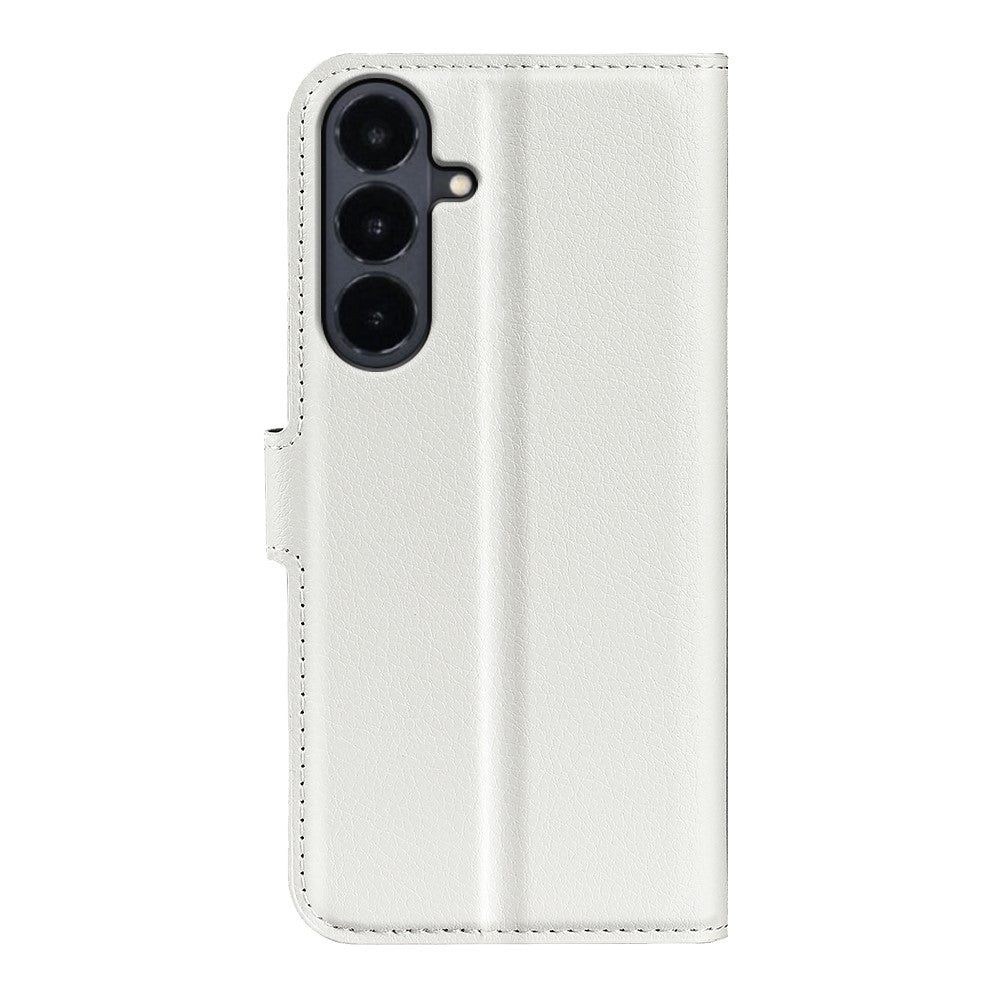 For Samsung Galaxy S26 FE Case Wallet Stand Litchi Texture Shockproof Leather Phone Cover