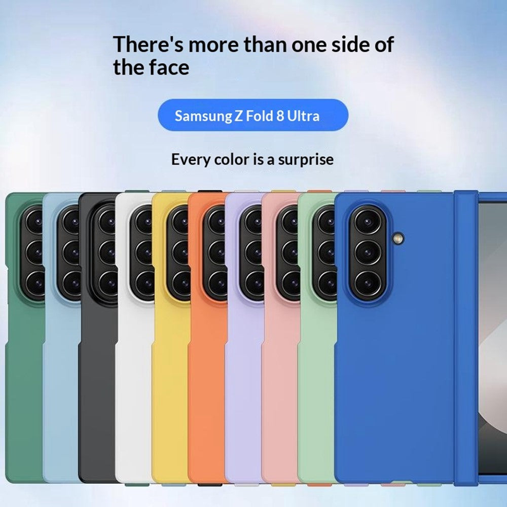 For Samsung Galaxy Z Fold8 Ultra Case Hinge Protection Skin-Touch PC Phone Cover