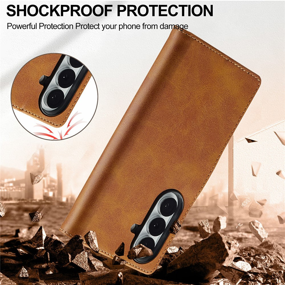 LC.IMEEKE for Samsung Galaxy Z Fold8 Ultra Case Wallet Calf Texture Leather Phone Cover