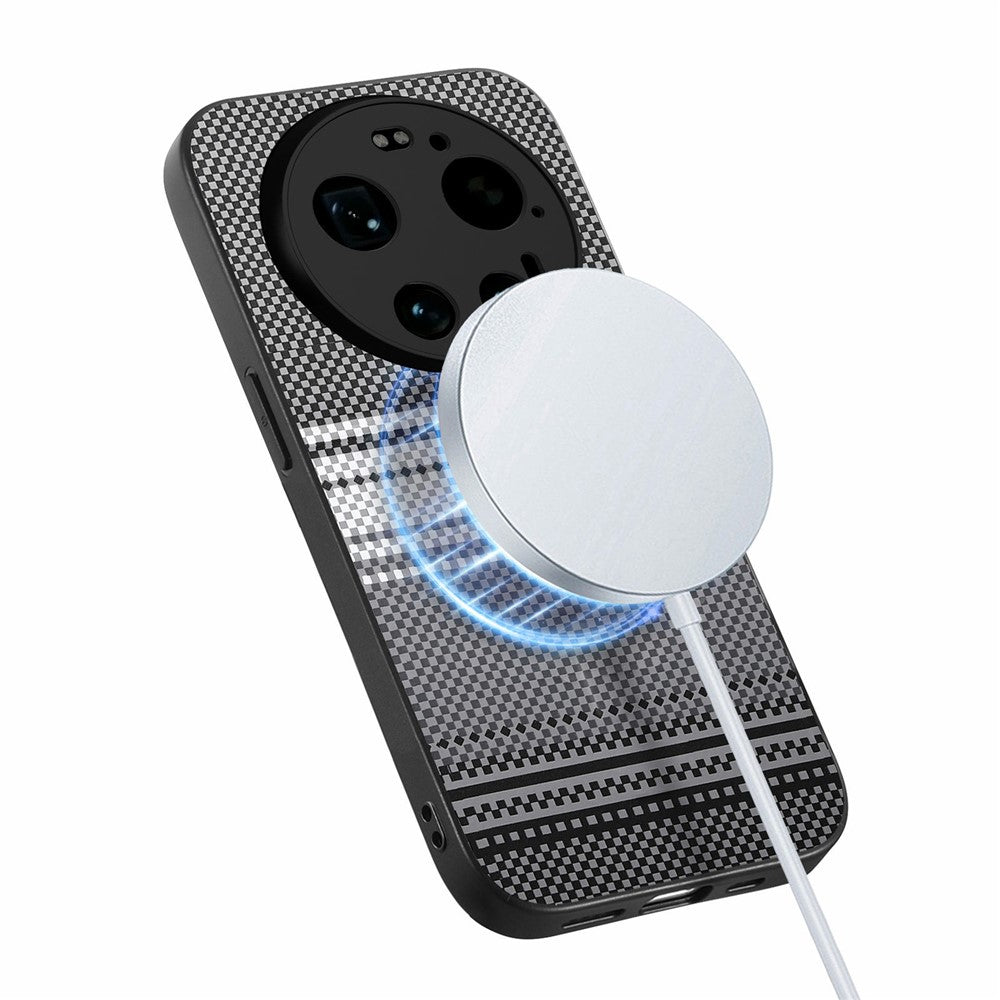 Xiaomi 17 Ultra 5G – Magnetische Handyhülle aus PU-Leder, PC und TPU