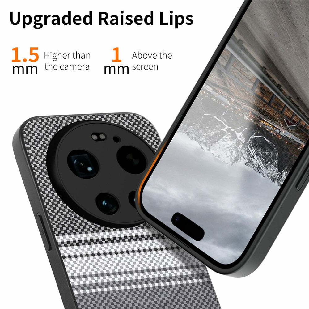 Xiaomi 17 Ultra 5G – Magnetische Handyhülle aus PU-Leder, PC und TPU