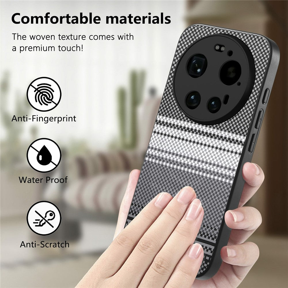 Xiaomi 17 Ultra 5G – Magnetische Handyhülle aus PU-Leder, PC und TPU