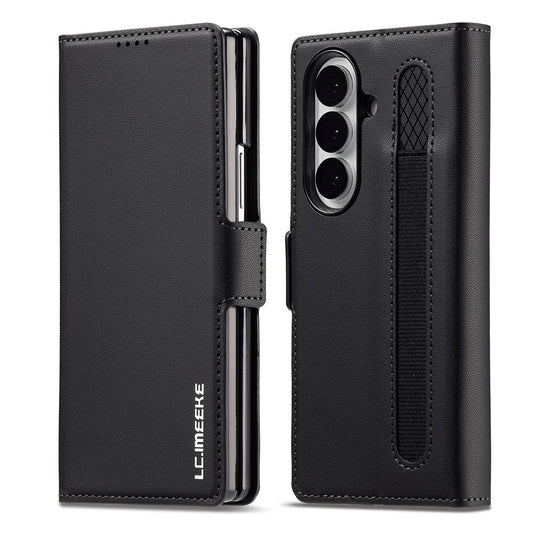 Galaxy Z Fold8 Ultra – Wallet-Handyhülle aus PU-Leder und TPU, mit Ständer