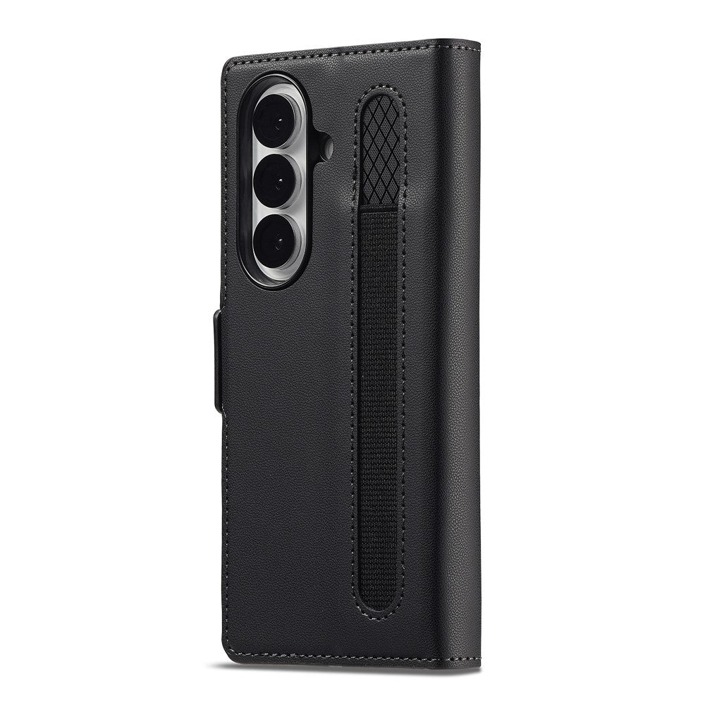 LC.IMEEKE L1 Series for Samsung Galaxy Z Fold8 Ultra Case PU Leather Wallet Stand Protective Phone Cover