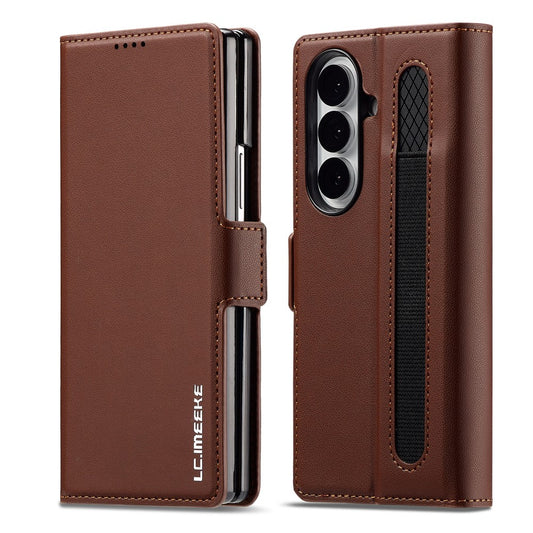 Galaxy Z Fold8 Ultra – Wallet-Handyhülle aus PU-Leder und TPU, mit Ständer