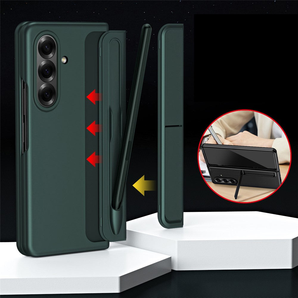 For Samsung Galaxy Z Fold8 Ultra Case Kickstand Hard PC Slim Phone Cover with Stylus
