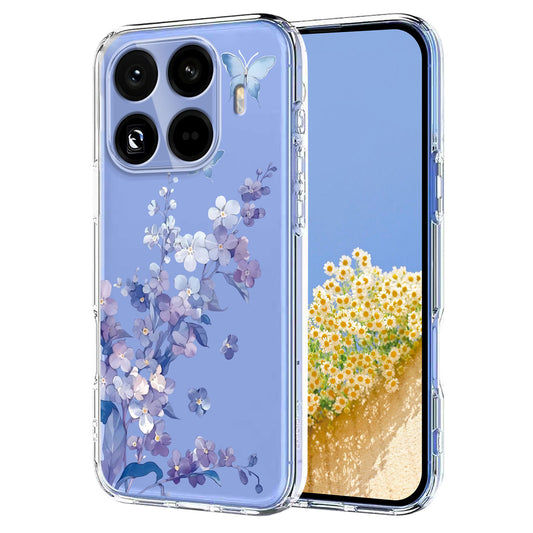 Xiaomi 17T Pro – Handyhülle aus TPU, mit Blumenmotiv