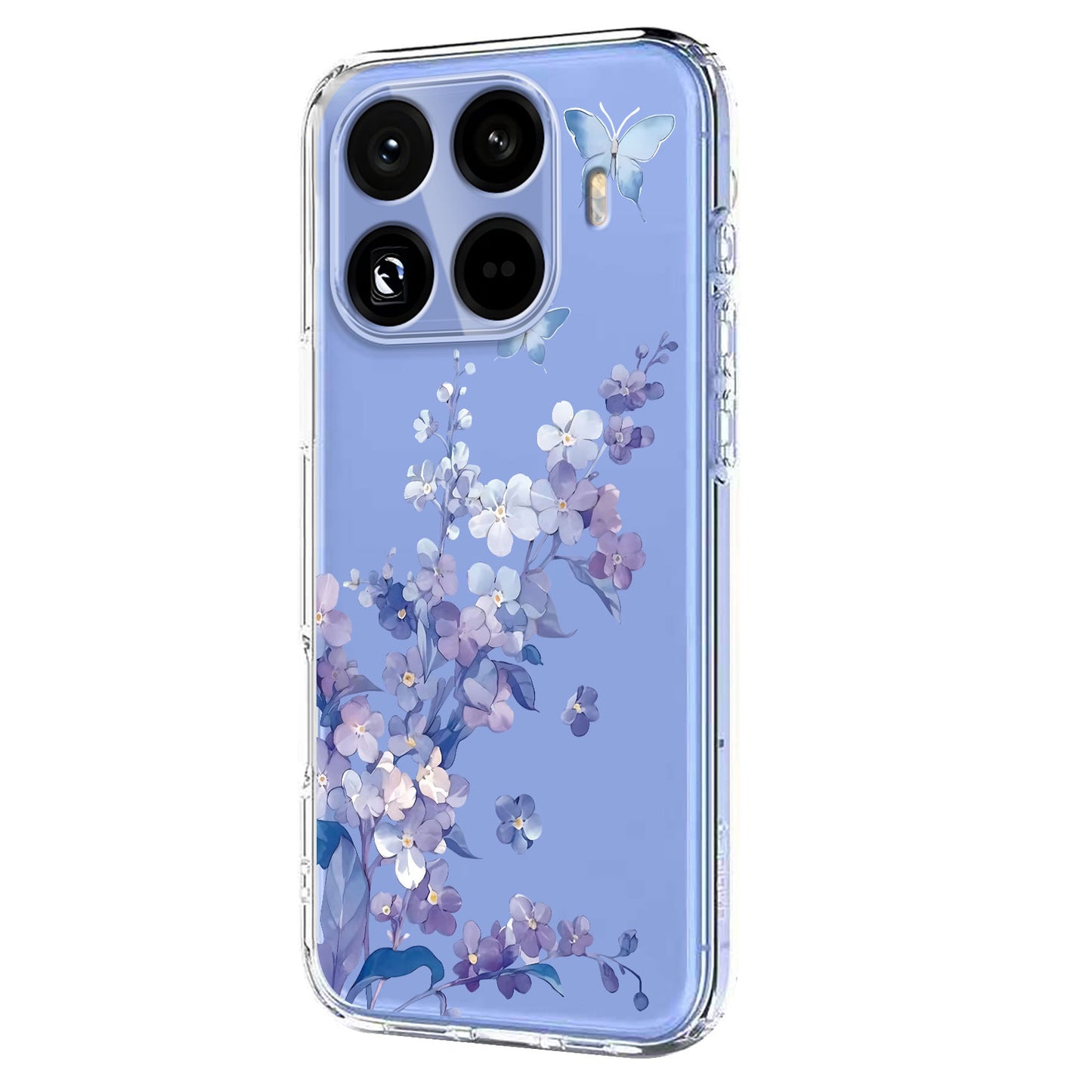 Xiaomi 17T Pro – Handyhülle aus TPU, mit Blumenmotiv