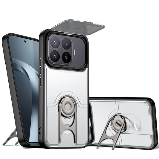 Xiaomi 17T Pro – Handyhülle aus PC und TPU, mit Ständer, mit Kameraschutz