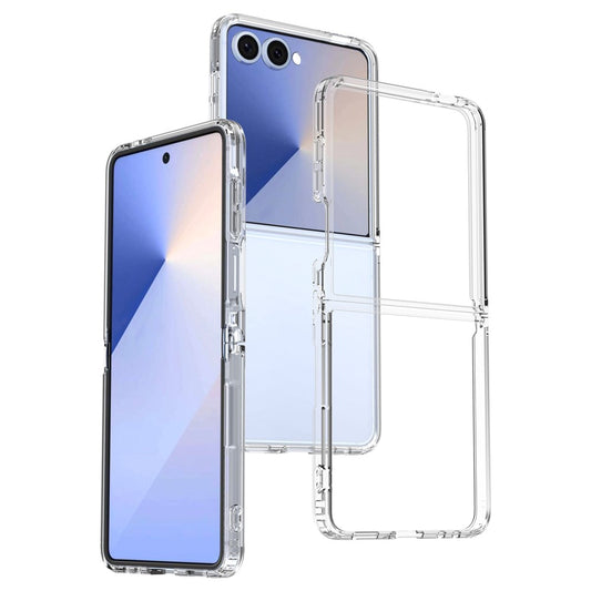 Galaxy Z Flip8 – Transparente Handyhülle aus Acryl und TPU, stoßfest
