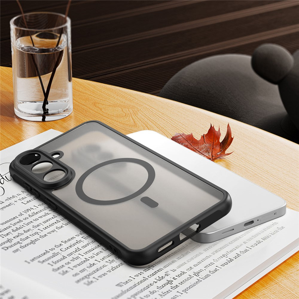 For Samsung Galaxy S26 FE Magnetic Case Anti Drop Matte PC + TPU Phone Cover