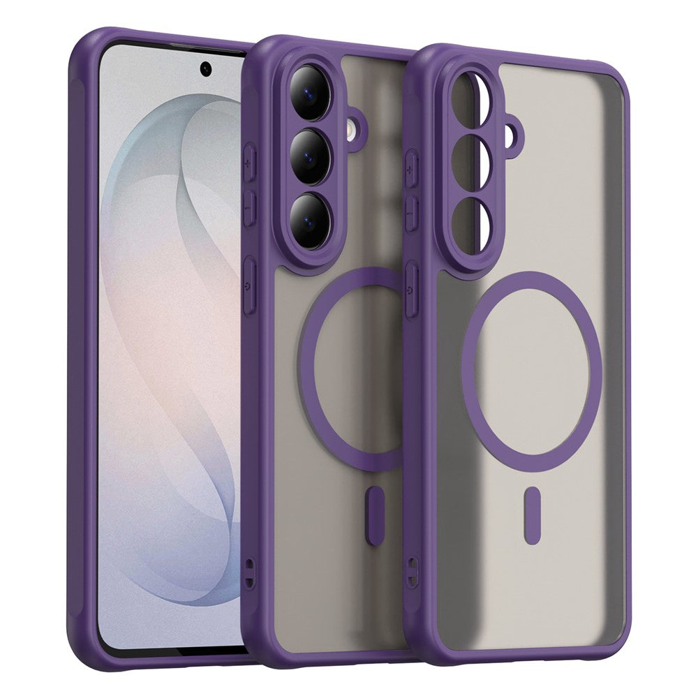 For Samsung Galaxy S26 FE Magnetic Case Anti Drop Matte PC + TPU Phone Cover