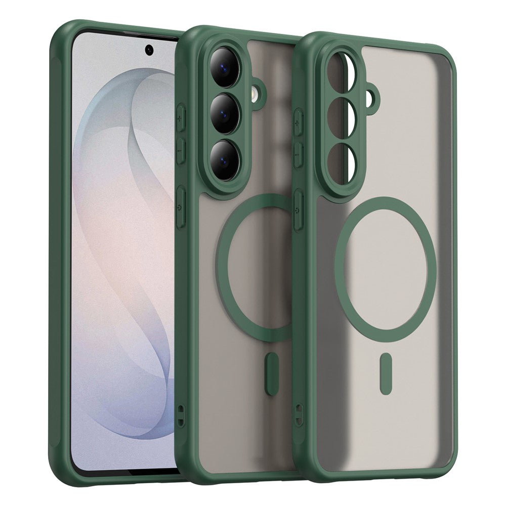 For Samsung Galaxy S26 FE Magnetic Case Anti Drop Matte PC + TPU Phone Cover