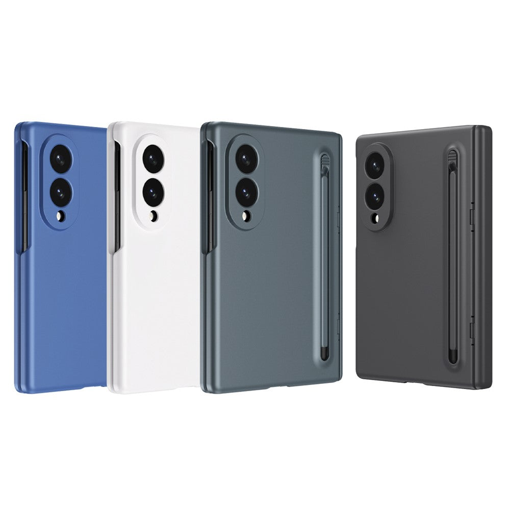 For Samsung Galaxy Z Fold8 Case PC Phone Back Cover with Stylus and Tempered Glass Film