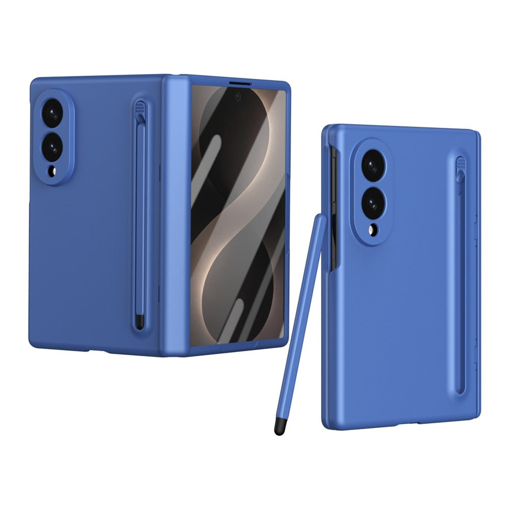 For Samsung Galaxy Z Fold8 Case PC Phone Back Cover with Stylus and Tempered Glass Film