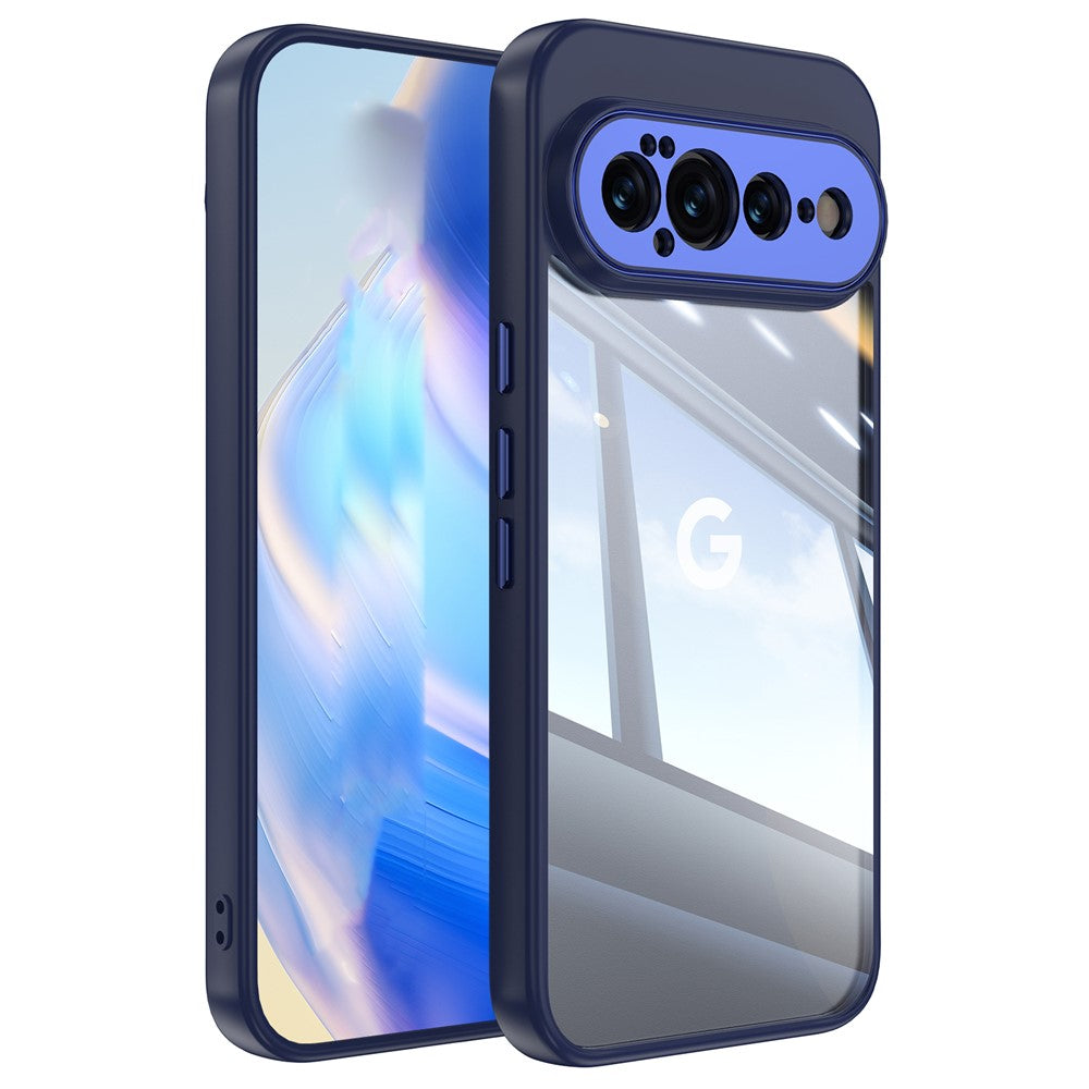 For Google Pixel 11 Pro Case Acrylic TPU Metal Armor Shockproof Protective Cover