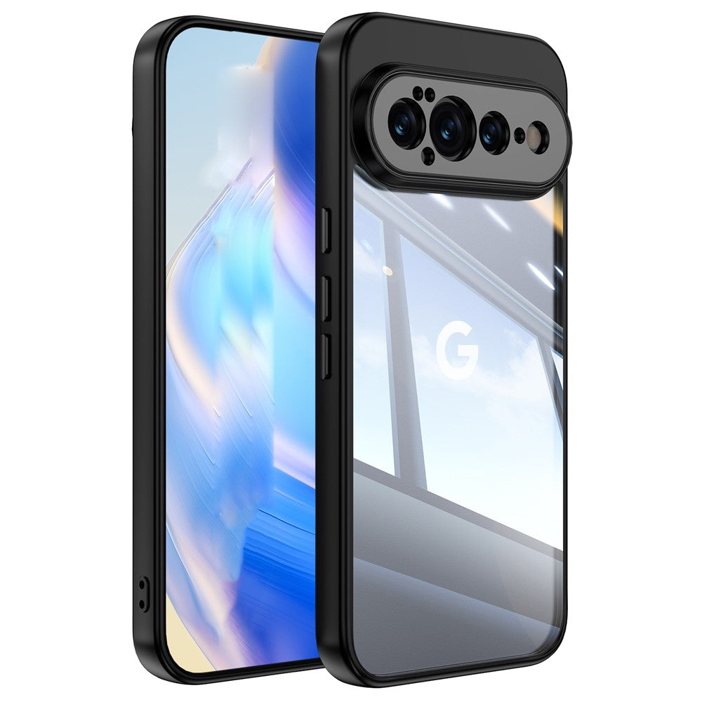 For Google Pixel 11 Pro Case Acrylic TPU Metal Armor Shockproof Protective Cover