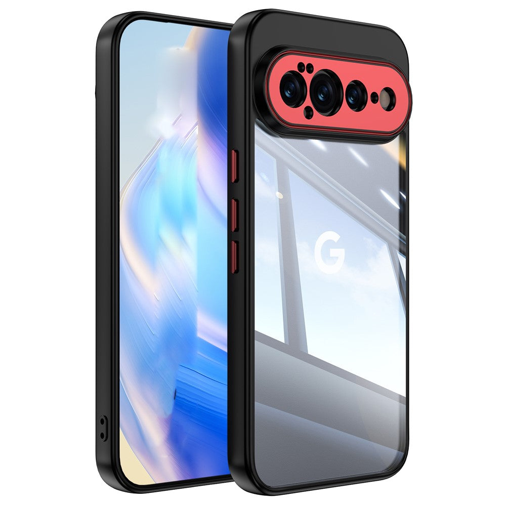 For Google Pixel 11 Pro Case Acrylic TPU Metal Armor Shockproof Protective Cover