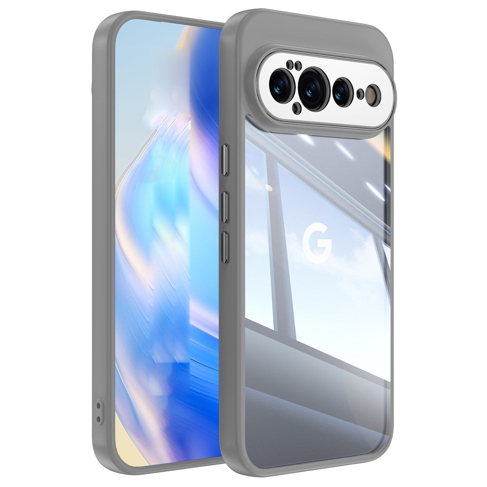 For Google Pixel 11 Pro Case Acrylic TPU Metal Armor Shockproof Protective Cover