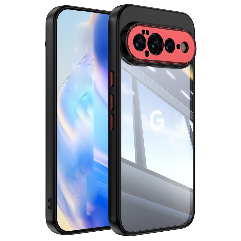 For Google Pixel 11 Case Acrylic TPU Metal Armor Shockproof Protective Cover
