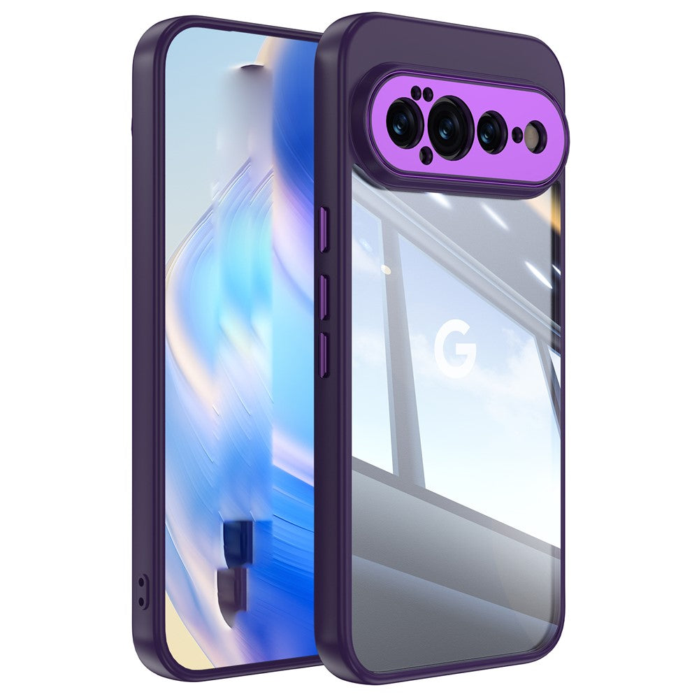 For Google Pixel 11 Pro XL Case Acrylic TPU Metal Armor Shockproof Protective Cover