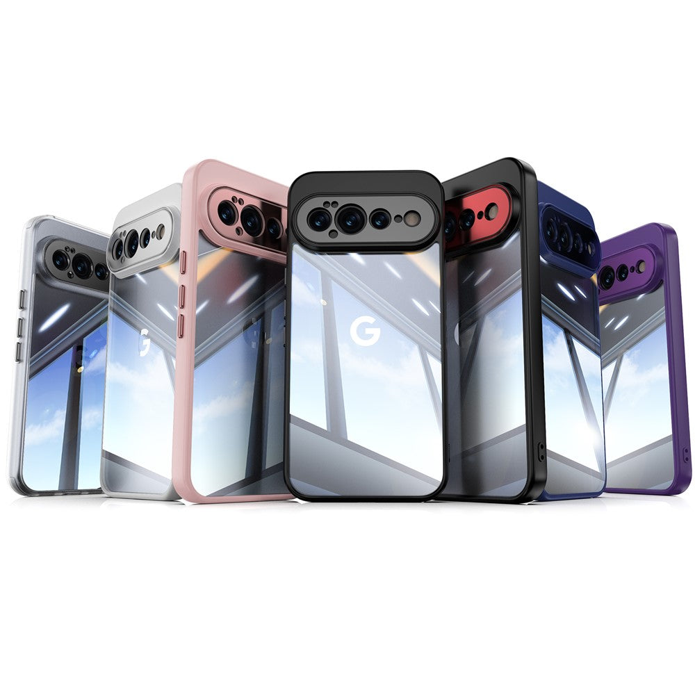 For Google Pixel 11 Pro XL Case Acrylic TPU Metal Armor Shockproof Protective Cover