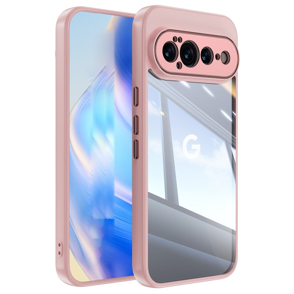 For Google Pixel 11 Pro XL Case Acrylic TPU Metal Armor Shockproof Protective Cover