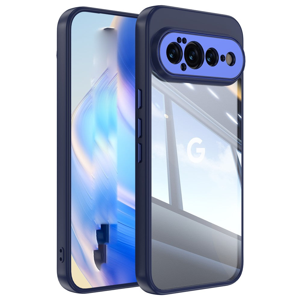 For Google Pixel 11 Pro XL Case Acrylic TPU Metal Armor Shockproof Protective Cover