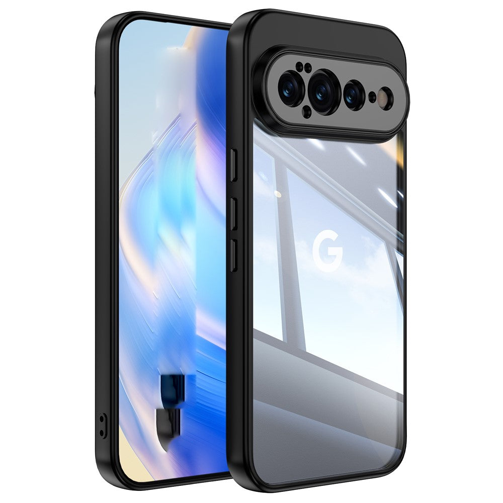 For Google Pixel 11 Pro XL Case Acrylic TPU Metal Armor Shockproof Protective Cover