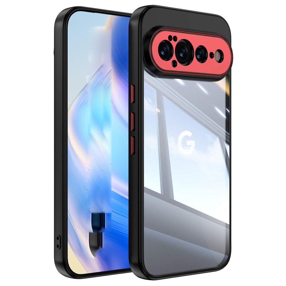 For Google Pixel 11 Pro XL Case Acrylic TPU Metal Armor Shockproof Protective Cover