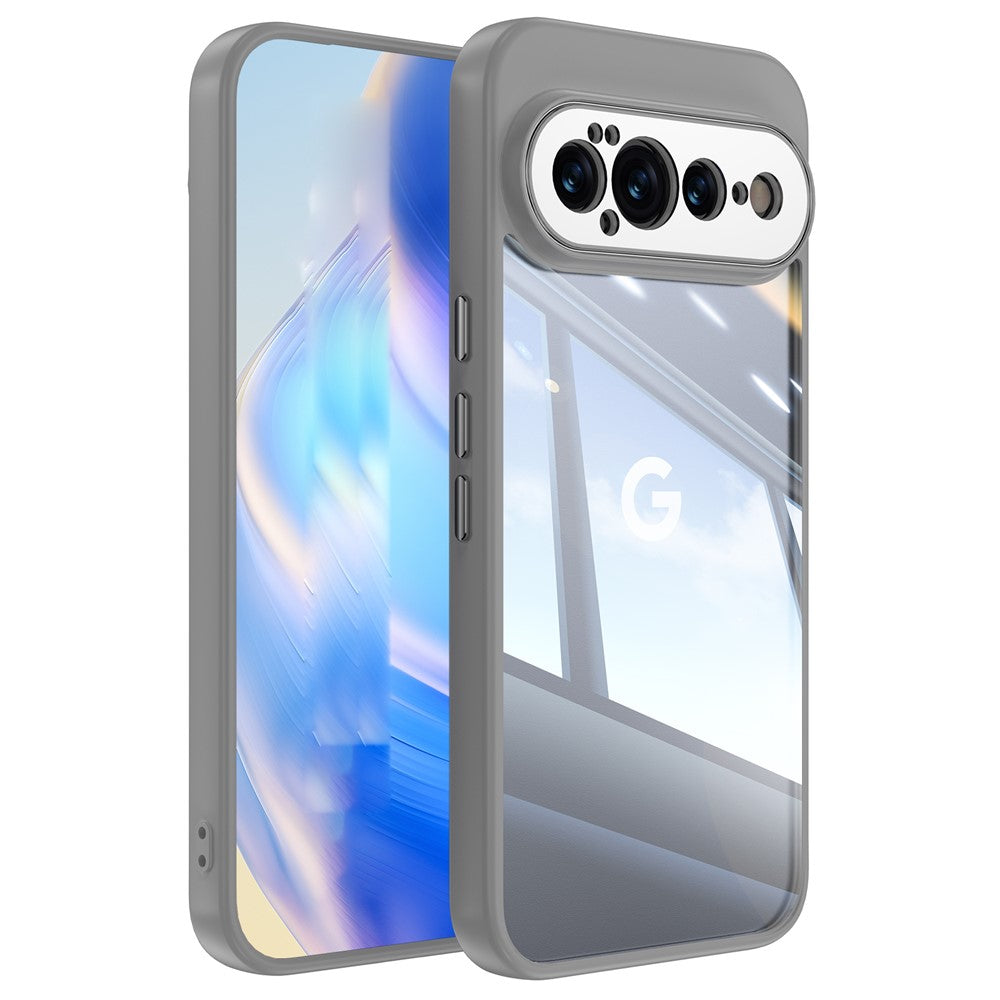 For Google Pixel 11 Pro XL Case Acrylic TPU Metal Armor Shockproof Protective Cover