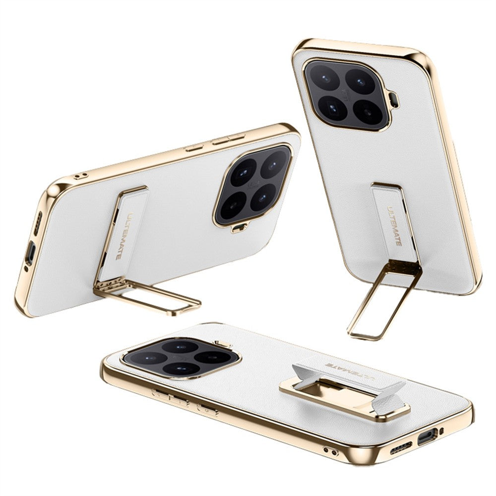 Xiaomi 17T – Handyhülle aus PU-Leder und TPU, mit Ständer, mit Handschlaufe, stoßfest