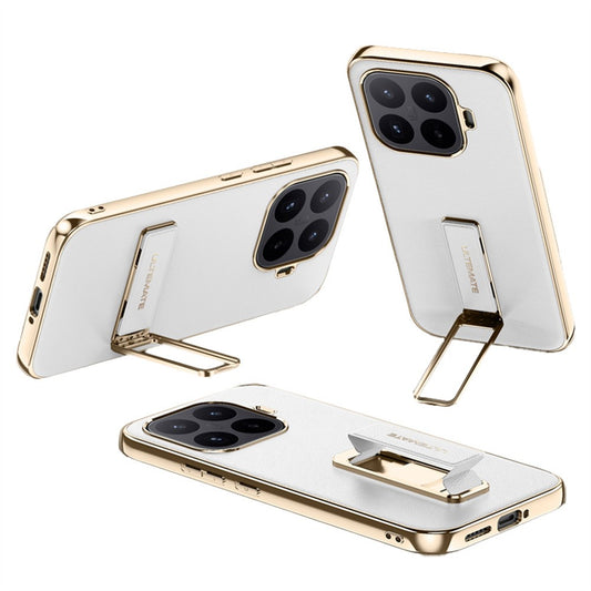 Xiaomi 17T – Handyhülle aus PU-Leder und TPU, mit Ständer, mit Handschlaufe, stoßfest