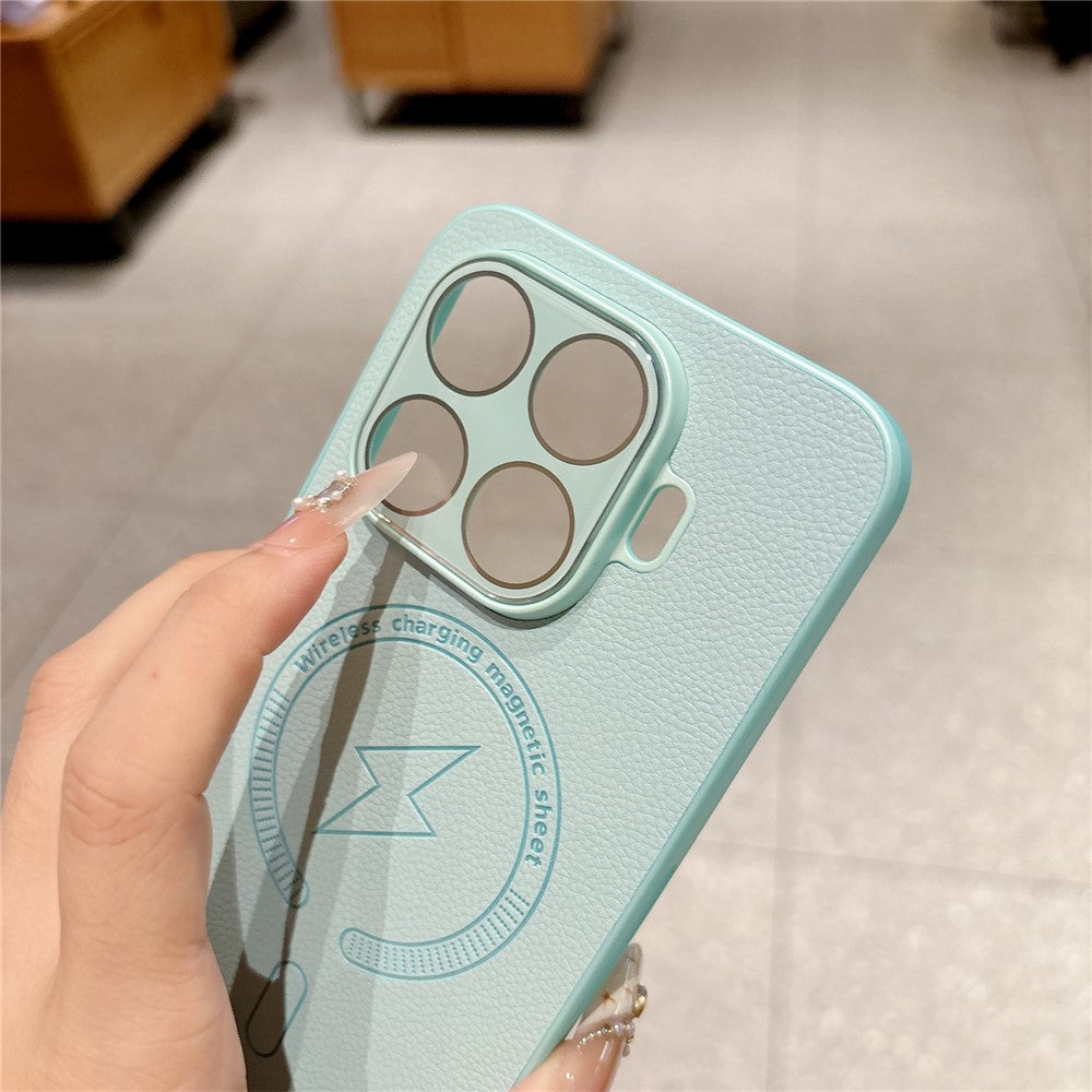 Xiaomi 17T Pro – Magnetische Handyhülle aus PU-Leder und TPU, stoßfest, mit vollständigem Kameraschutz