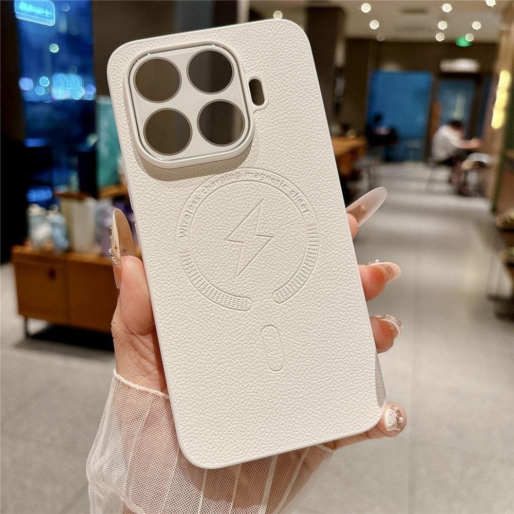 Xiaomi 17T Pro – Magnetische Handyhülle aus PU-Leder und TPU, stoßfest, mit vollständigem Kameraschutz