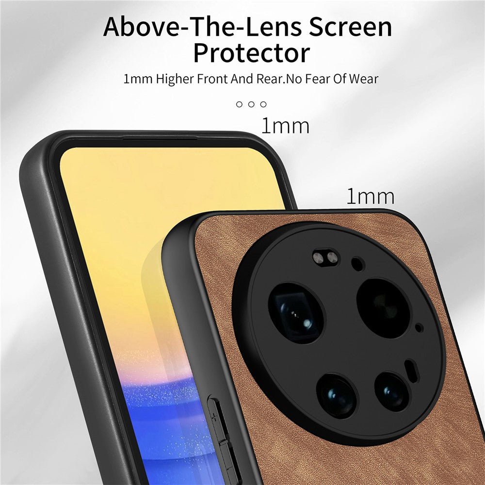 Xiaomi 17 Ultra 5G – Handyhülle aus PU-Leder und TPU, stoßfest