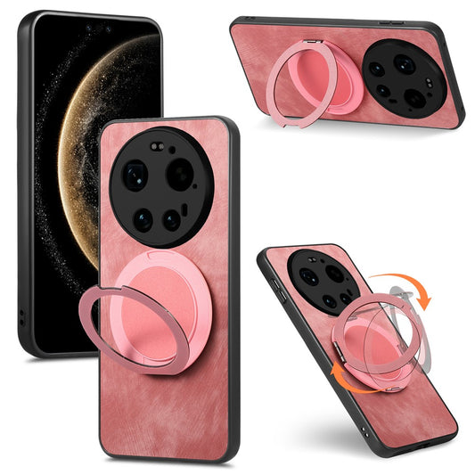 Xiaomi 17 Ultra 5G – Magnetische Handyhülle aus Kunststoff, PU-Leder und TPU, mit Ständer