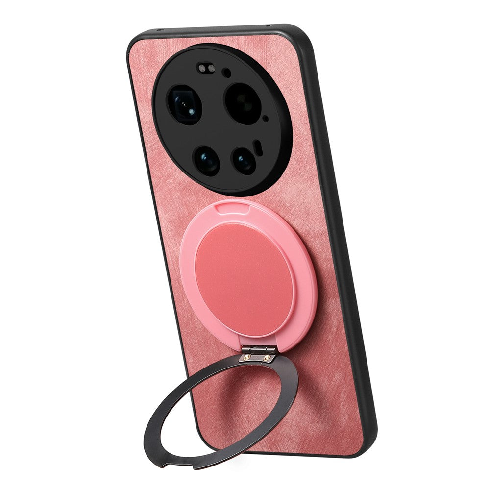 Xiaomi 17 Ultra 5G – Magnetische Handyhülle aus Kunststoff, PU-Leder und TPU, mit Ständer