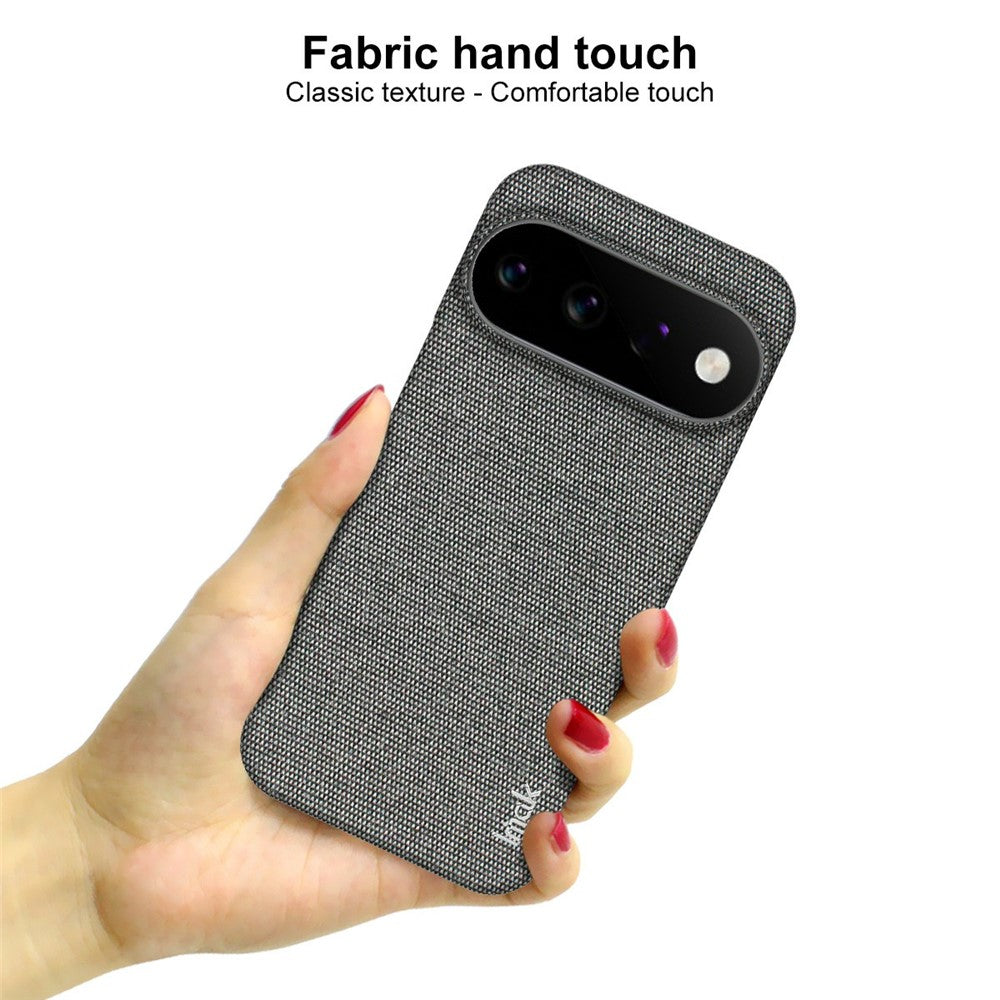 IMAK Ruiyi Series for Google Pixel 11 Pro XL Case Fabric Texture Leather + PC Phone Back Cover