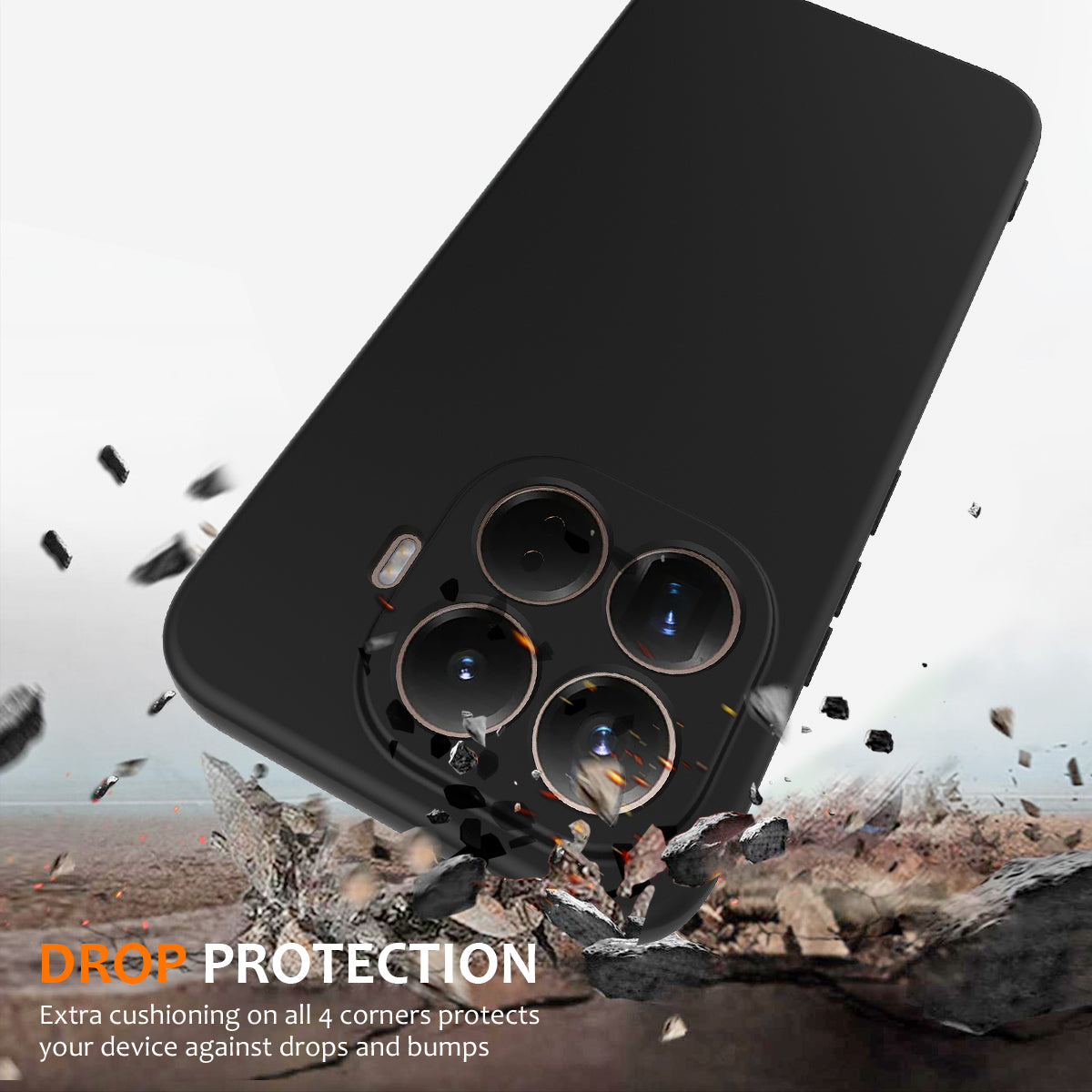 Xiaomi 17T Pro – Magnetische Handyhülle aus Flüssigsilikon, stoßfest, mit Trageband, aus Flüssigsilikon