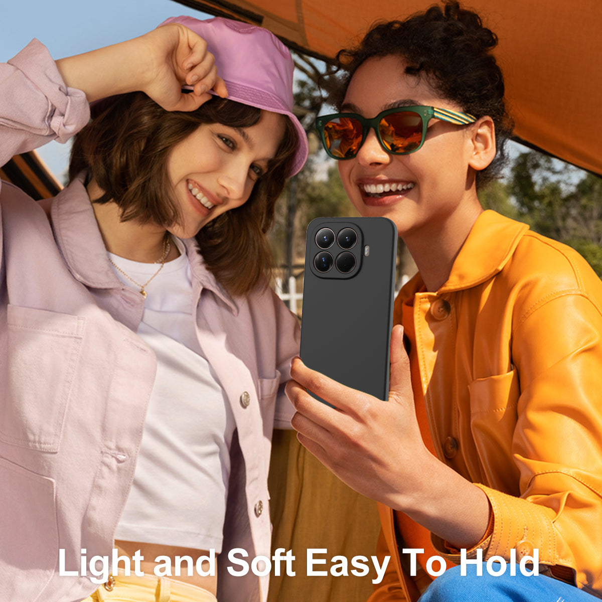 Xiaomi 17T Pro – Magnetische Handyhülle aus Flüssigsilikon, stoßfest, mit Trageband, aus Flüssigsilikon