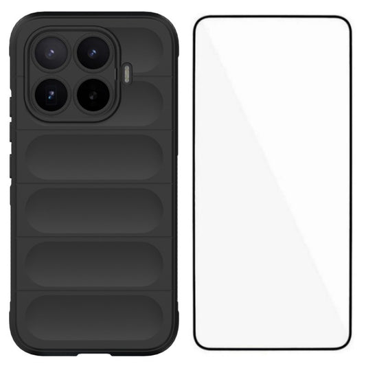 Xiaomi 17T Pro – Handyhülle aus gehärtetem Glas und TPU, mit Displayschutz