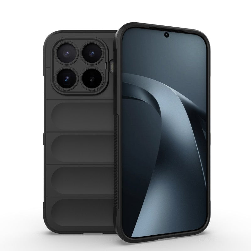 Xiaomi 17T – Handyhülle aus gehärtetem Glas und TPU, mit Displayschutz