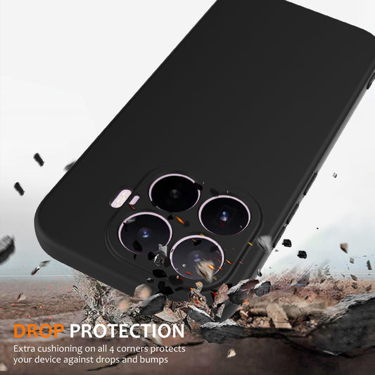 Xiaomi 17T – Magnetische Handyhülle aus Flüssigsilikon, stoßfest, mit Trageband, aus Flüssigsilikon