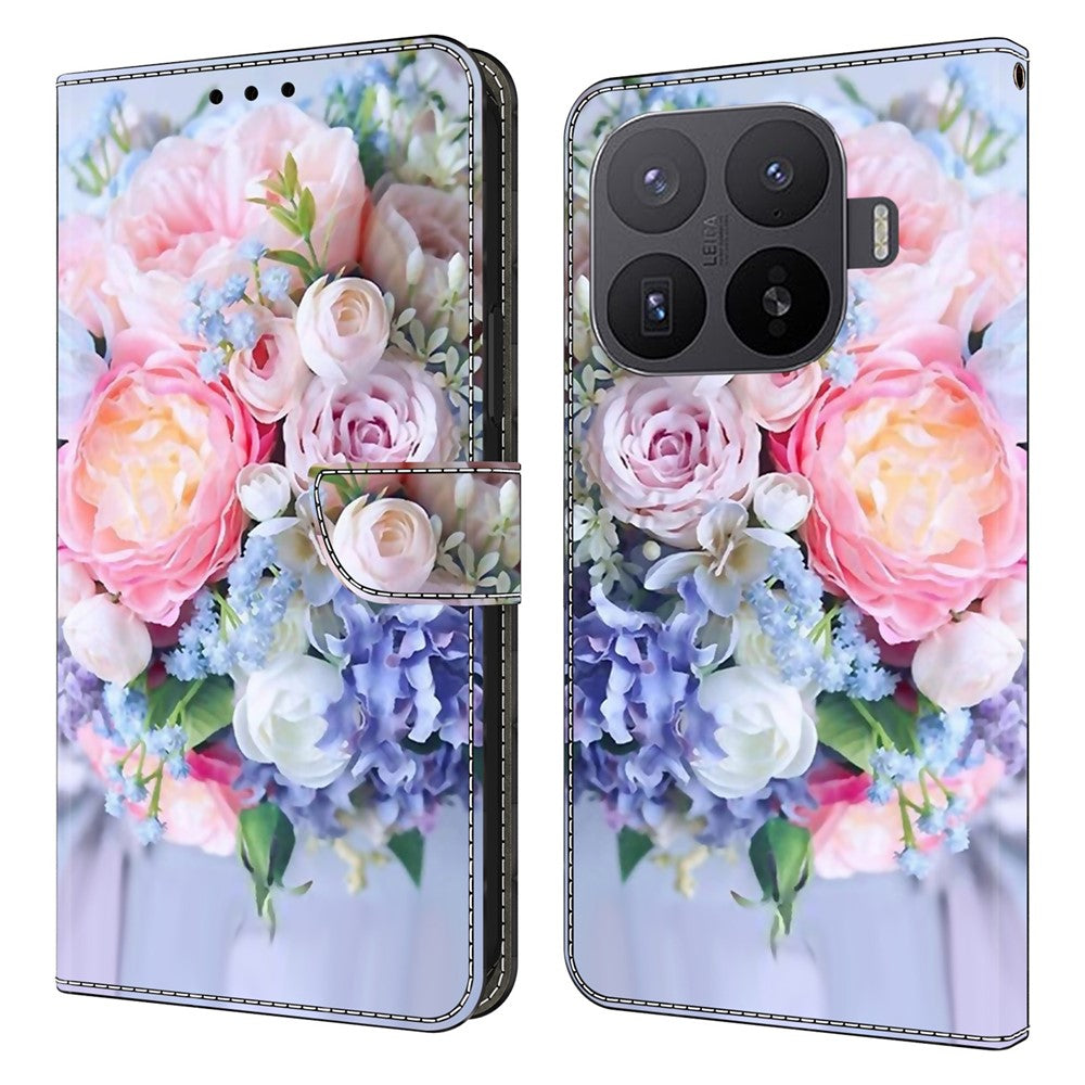 Xiaomi 17T – Wallet-Handyhülle aus PU-Leder und TPU, mit Ständer