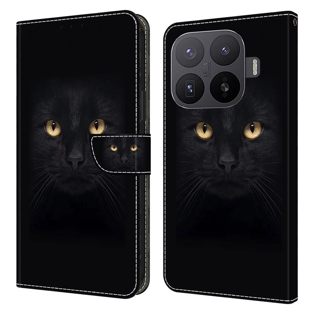 Xiaomi 17T – Wallet-Handyhülle aus PU-Leder und TPU, mit Ständer