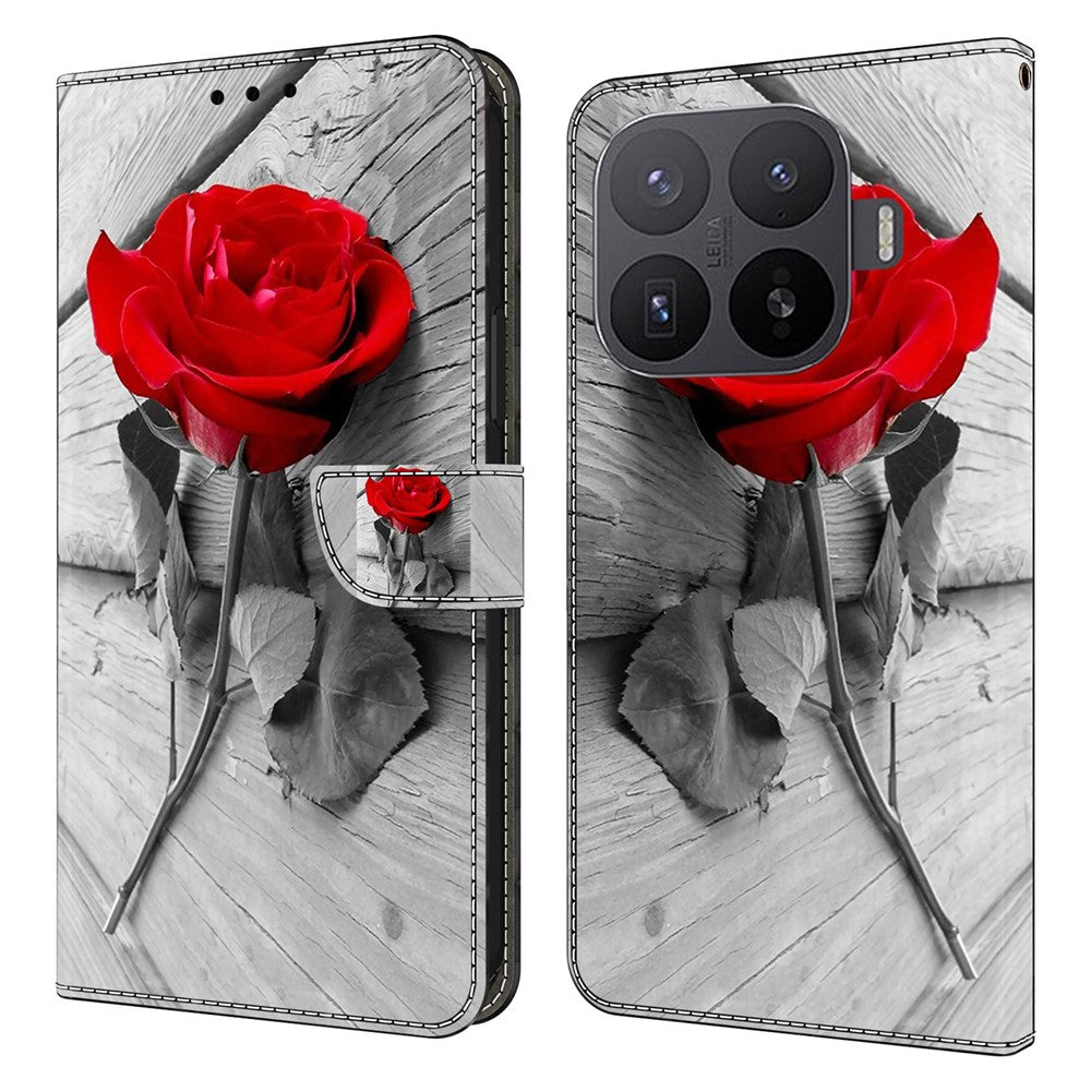 Xiaomi 17T – Wallet-Handyhülle aus PU-Leder und TPU, mit Ständer