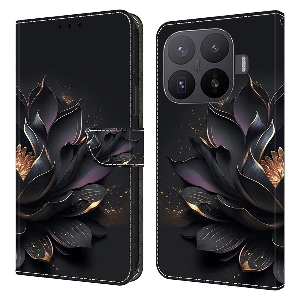 Xiaomi 17T – Wallet-Handyhülle aus PU-Leder und TPU, mit Ständer