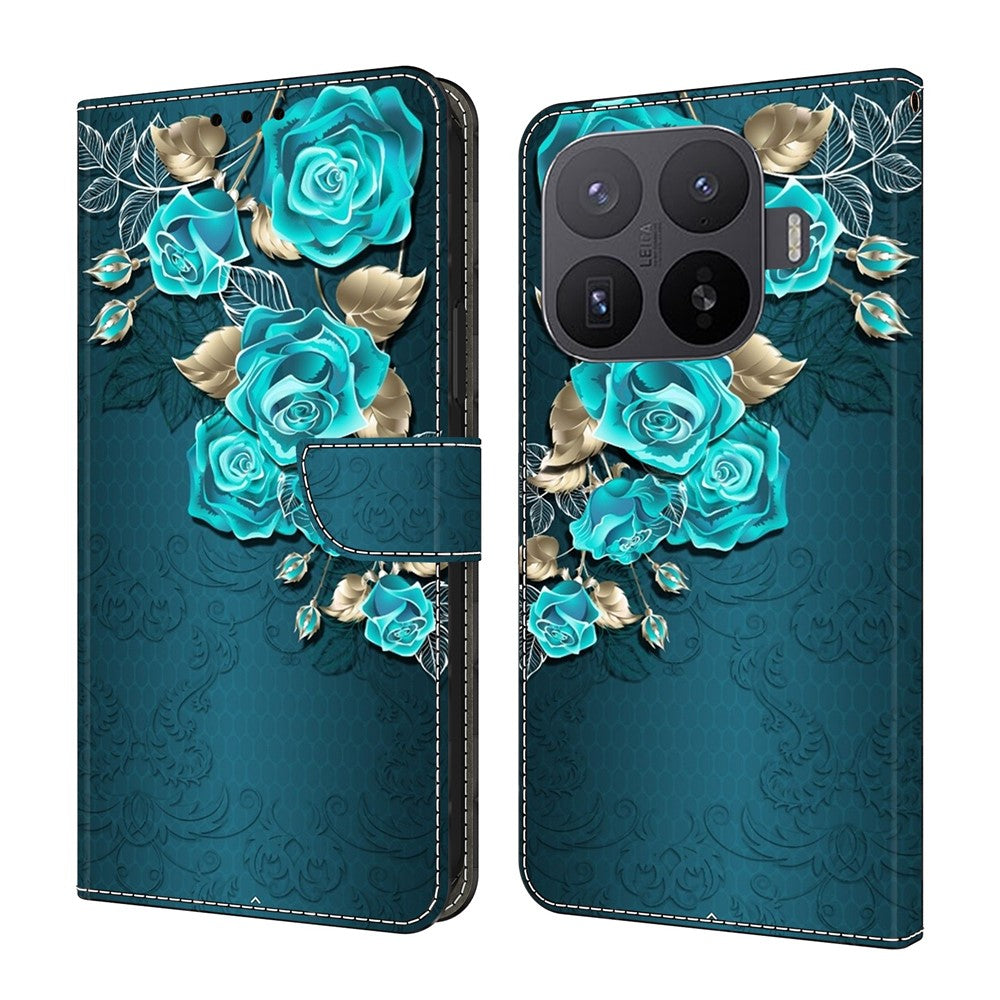 Xiaomi 17T Pro – Wallet-Handyhülle aus PU-Leder und TPU, mit Ständer